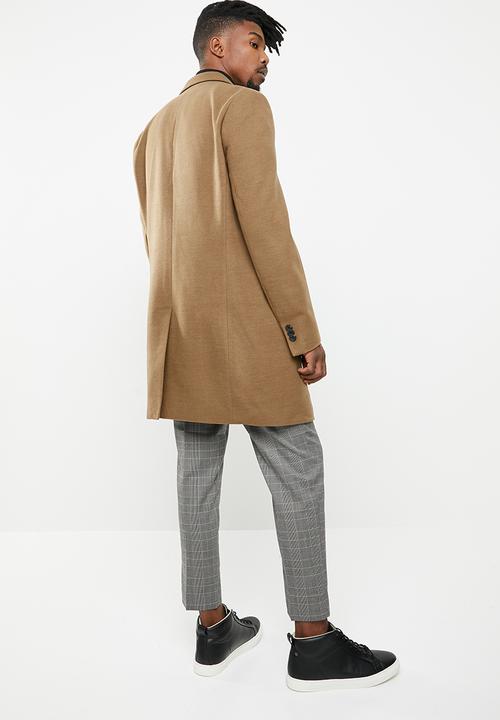 New Look - Smart overcoat - camel