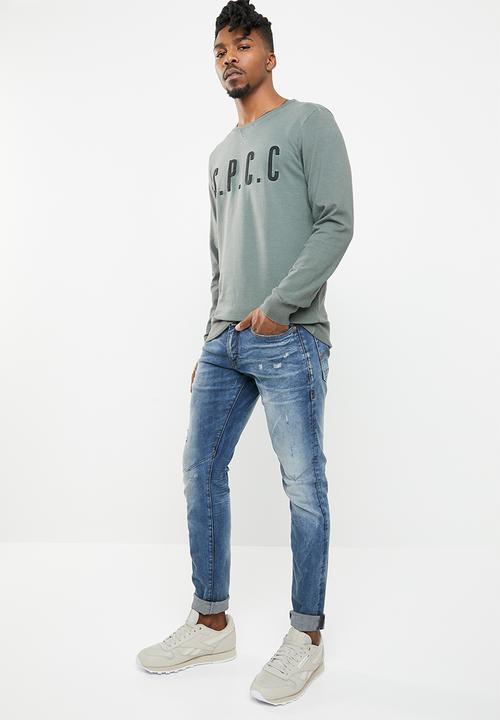 S.P.C.C - The dark mist sweatshirt - grey