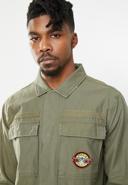 Cotton On - Collaboration military shirt - khaki
