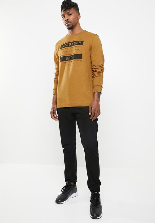 S.P.C.C - Box sweatshirt - tan