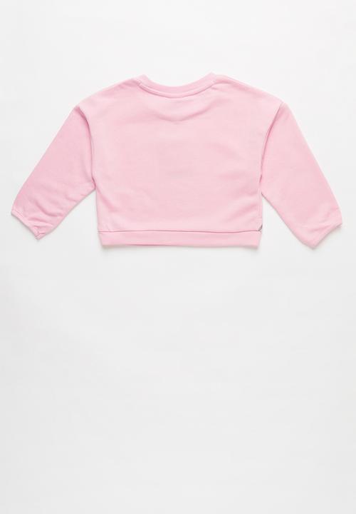 PUMA - Kids alpha crew sweat tr g - pink