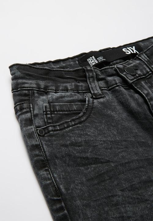 Cotton On - Kids ollie slim leg jeans - black