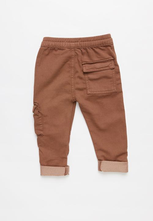 Cotton On - Kieran cargo pant - brown