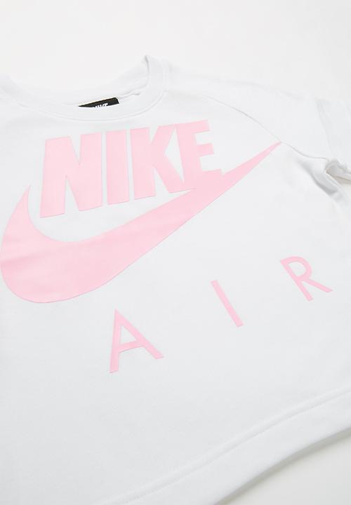 Nike - Nkg g nsw crop air crew - white