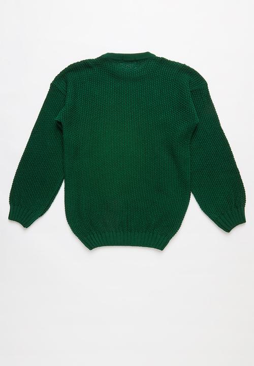 Rebel Republic - Teens knit - green