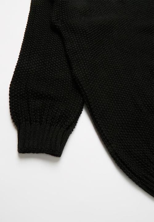 Rebel Republic - Teens knit - black