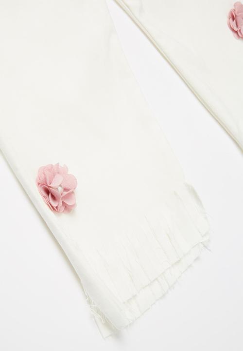 Pop Candy - Blouse with 3/4 pants set - pink & white
