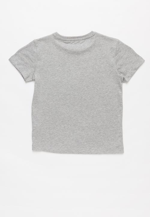 POLO - Daniel printed short sleeve tee - grey