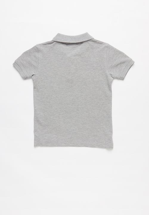 POLO - Classic short sleeve golfer - grey