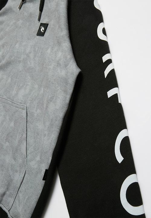 Rip Curl - Camo raglan - black & grey