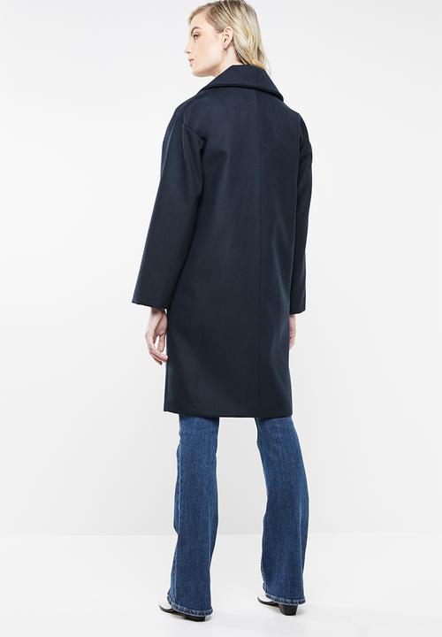 Superbalist - Melton coat - navy