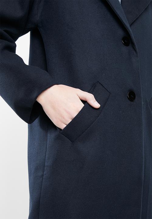 Superbalist - Melton coat - navy