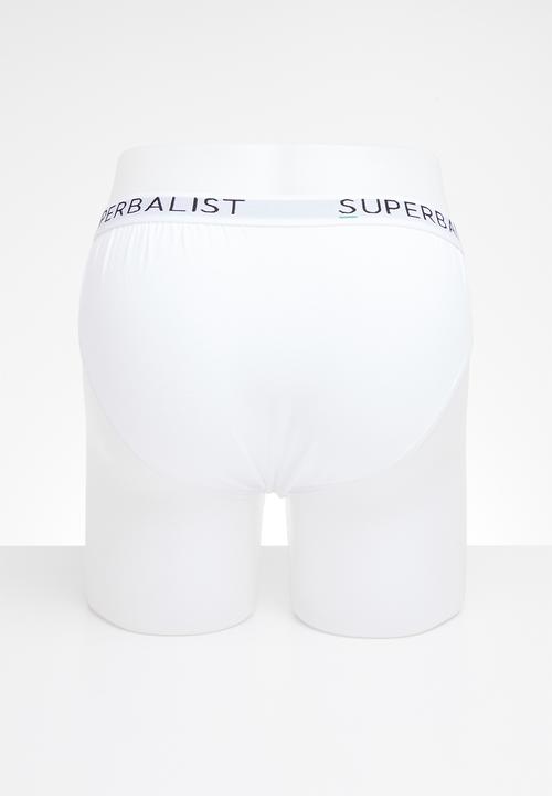 Superbalist - 3-Pack jersey briefs - white