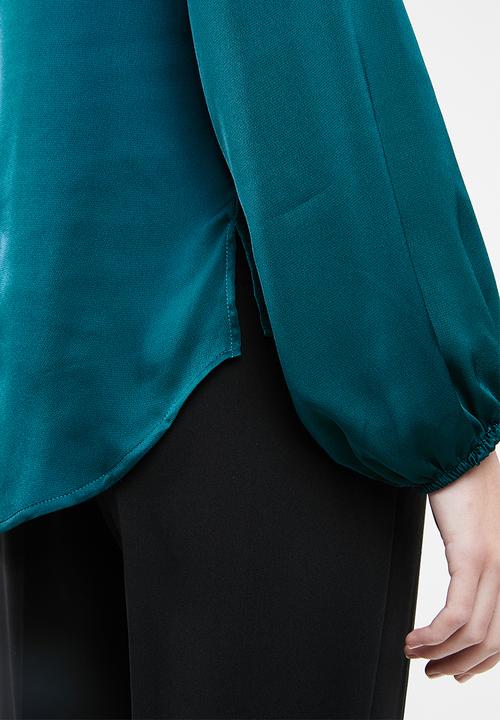 Superbalist - Dropped shoulder blouse - teal green