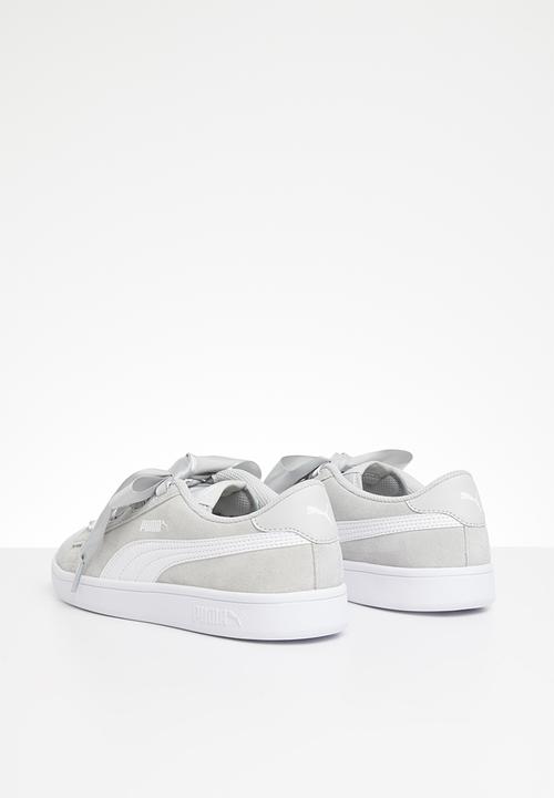 PUMA - Puma smash v2 ribbon Jr - grey & violet