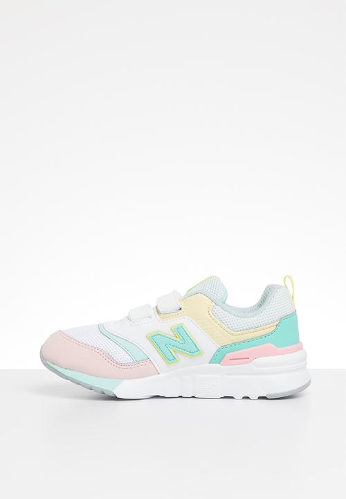 New Balance  - 997 - green & pink