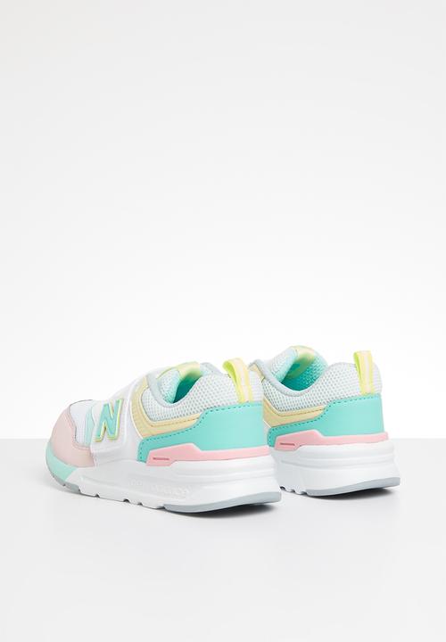 New Balance  - 997 - green & pink