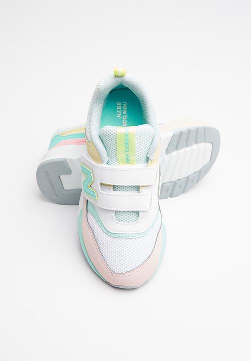 New Balance  - 997 - green & pink