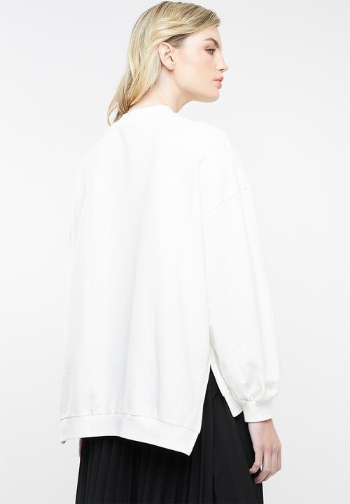 Superbalist - Oversized sweat - white