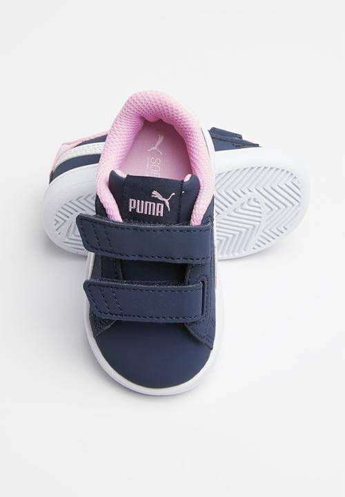 PUMA - Puma smash v2 buck v inf - peacoat & puma white 