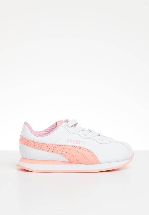 PUMA - Puma turin II ac ps - puma white/peach bud & pale pink 