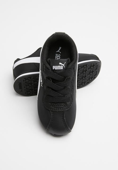 PUMA - Puma turin ii nl ac inf - puma black & puma white 