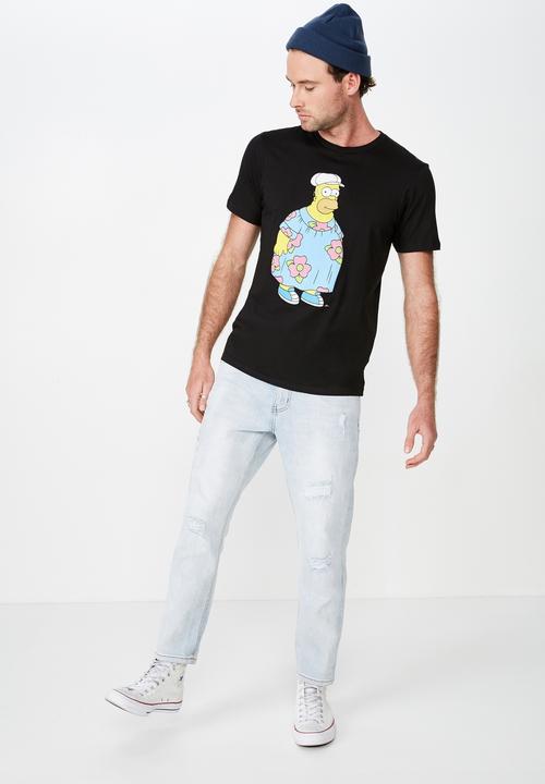 Cotton On - Tbar collab tee - black