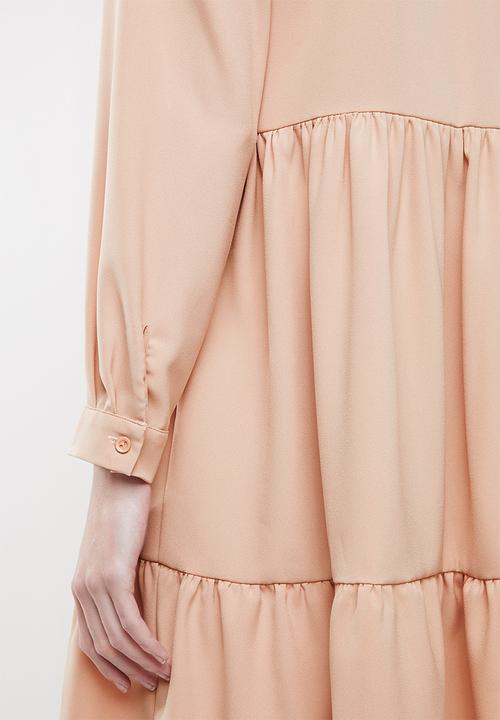 Superbalist - Mini flared dress - pink