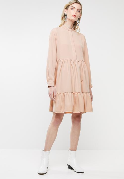 Superbalist - Mini flared dress - pink