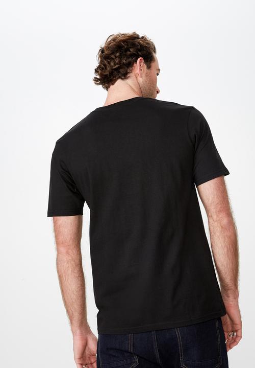 Cotton On - Tbar collab tee - black 