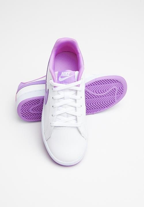 Nike - Nike court royale (gs) - purple & white