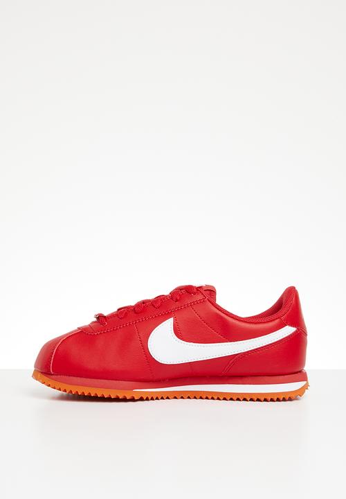 Nike - Cortez basic sl (gs) - red & white