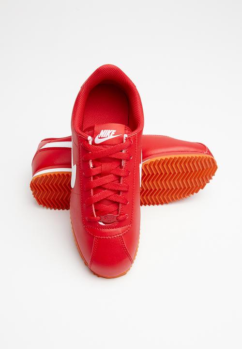Nike - Cortez basic sl (gs) - red & white