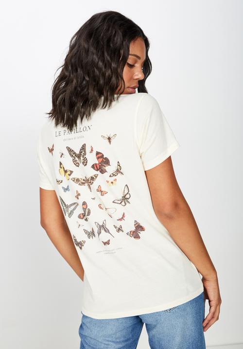 Cotton On - Classic art tee - white