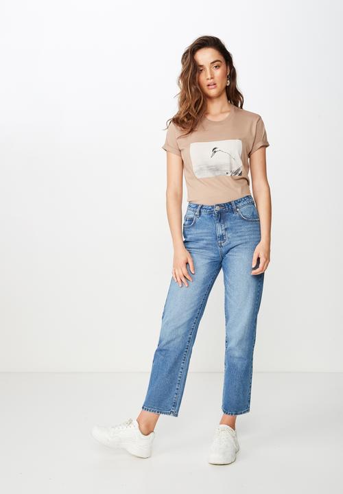 Cotton On - Classic photo tee - neutral