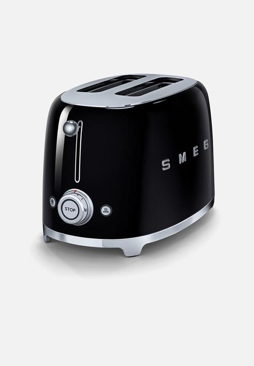 smeg - Retro 950w 2 slice toaster - black