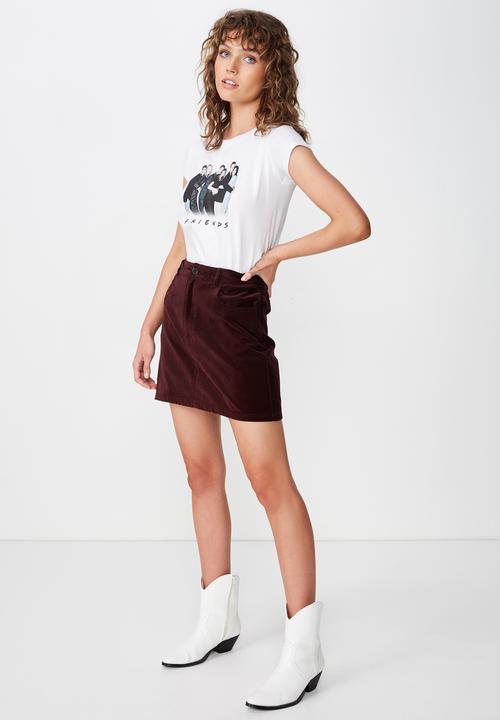 Cotton On - Essential friends hug photo tee - white