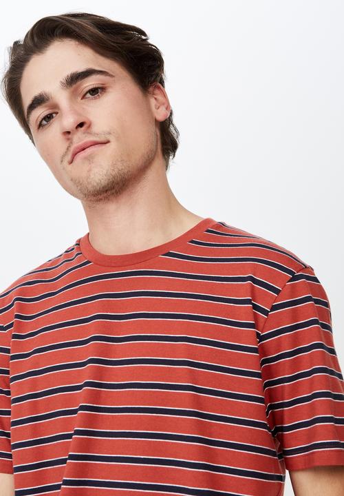Cotton On - Tbar premium short sleeve tee - orange 