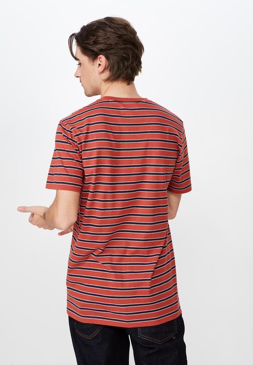 Cotton On - Tbar premium short sleeve tee - orange 