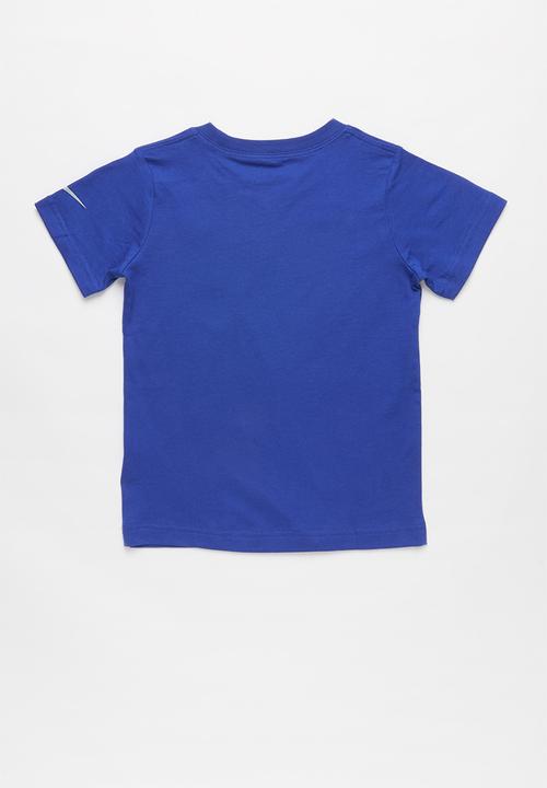 Nike - Nkb air bubble short sleeve tee - blue 