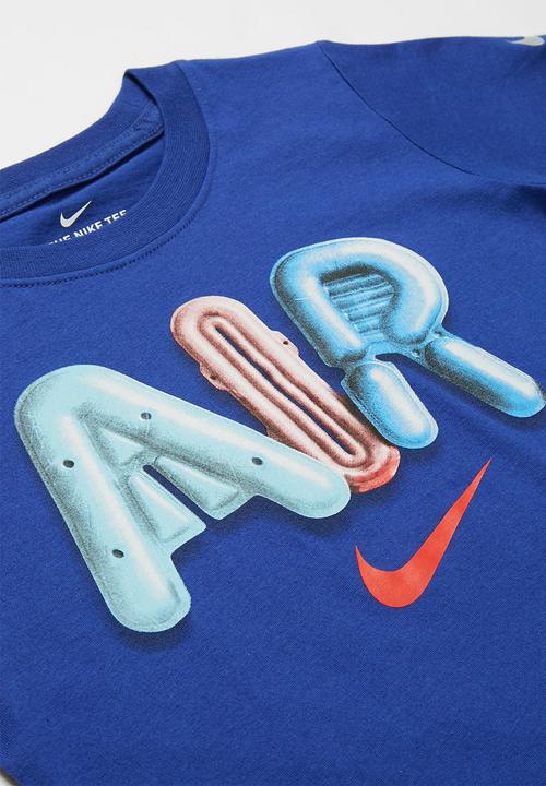 Nike - Nkb air bubble short sleeve tee - blue 