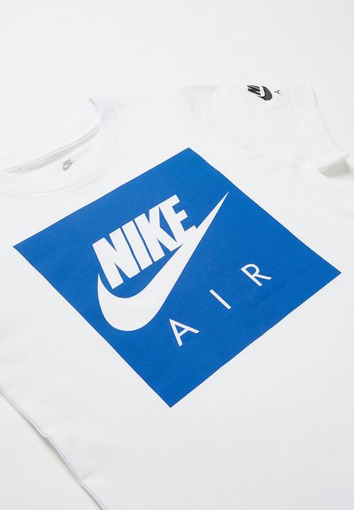 Nike - Nkb nike air box logo short sleeve tee - white