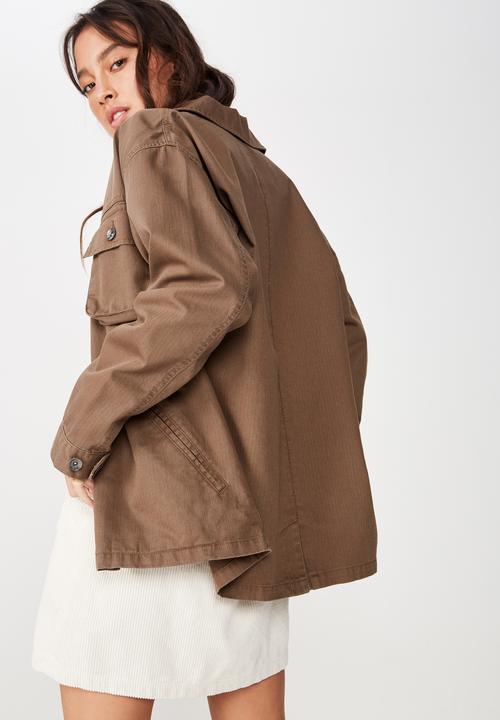 Cotton On - Workwear jacket - brown