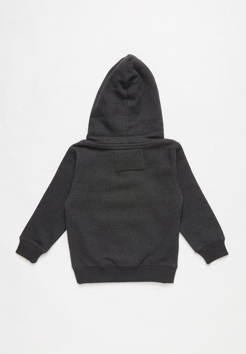 Quiksilver - Big logo hoodie boy - grey