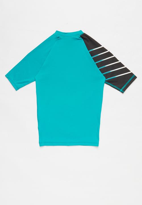 Quiksilver - Active rash vest - blue