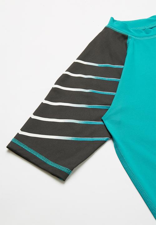 Quiksilver - Active rash vest - blue
