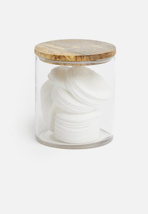 Sixth Floor - Wooden top storage canister