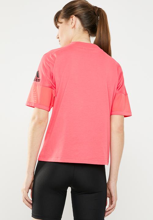adidas Performance - Zne tee training - pink 