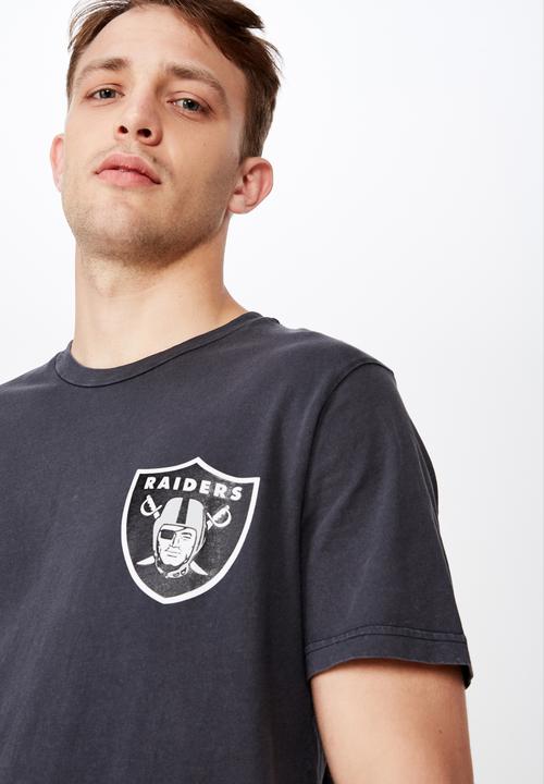 Cotton On - Longline tee - black