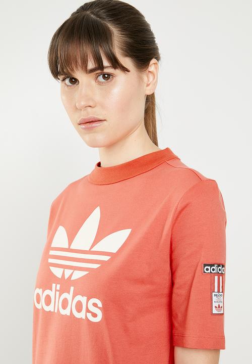 adidas Originals - Tee dress - orange